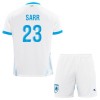 Conjunto (Camiseta+Pantalón Corto) Olympique de Marseille Sarr 23 Primera Equipación 2024-25 - Niño